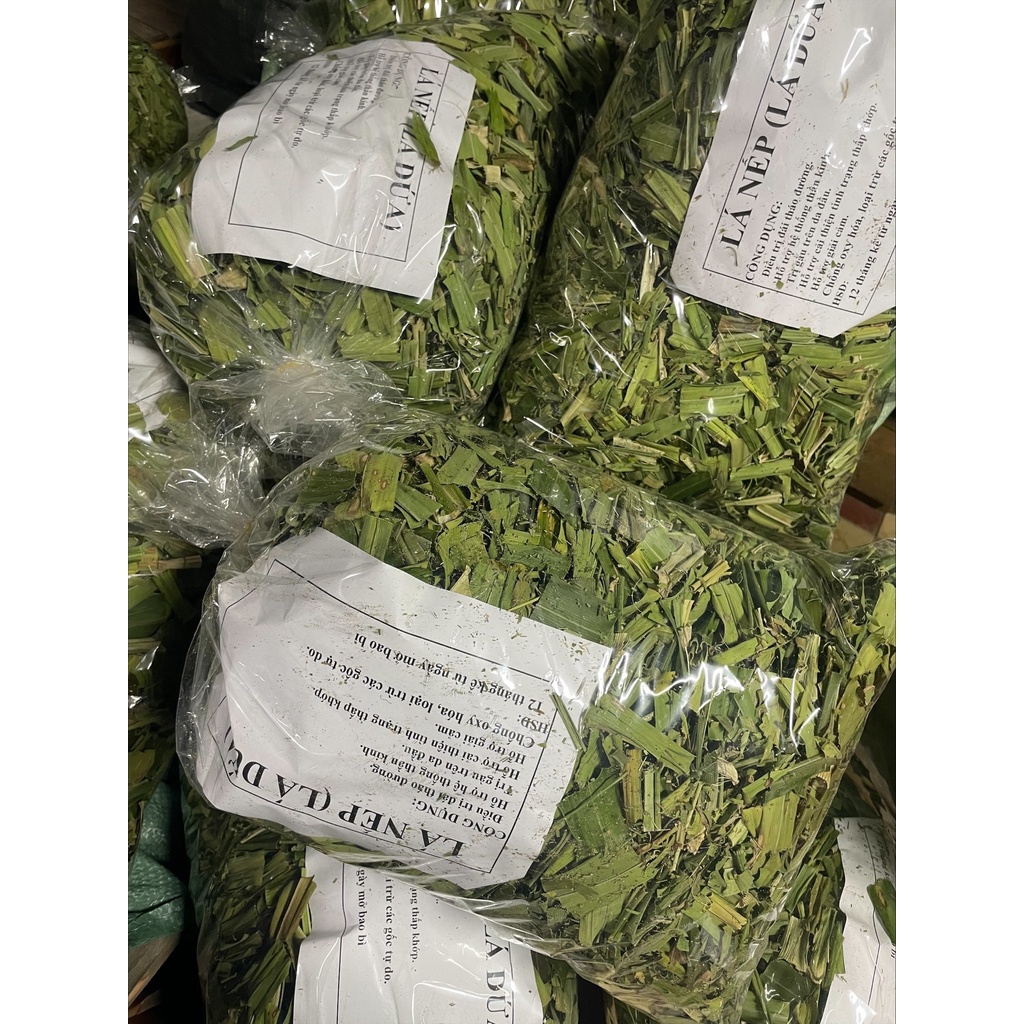 Lá Nếp (LÁ DỨA) 500G- Hàng sạch thơm (loại 1)