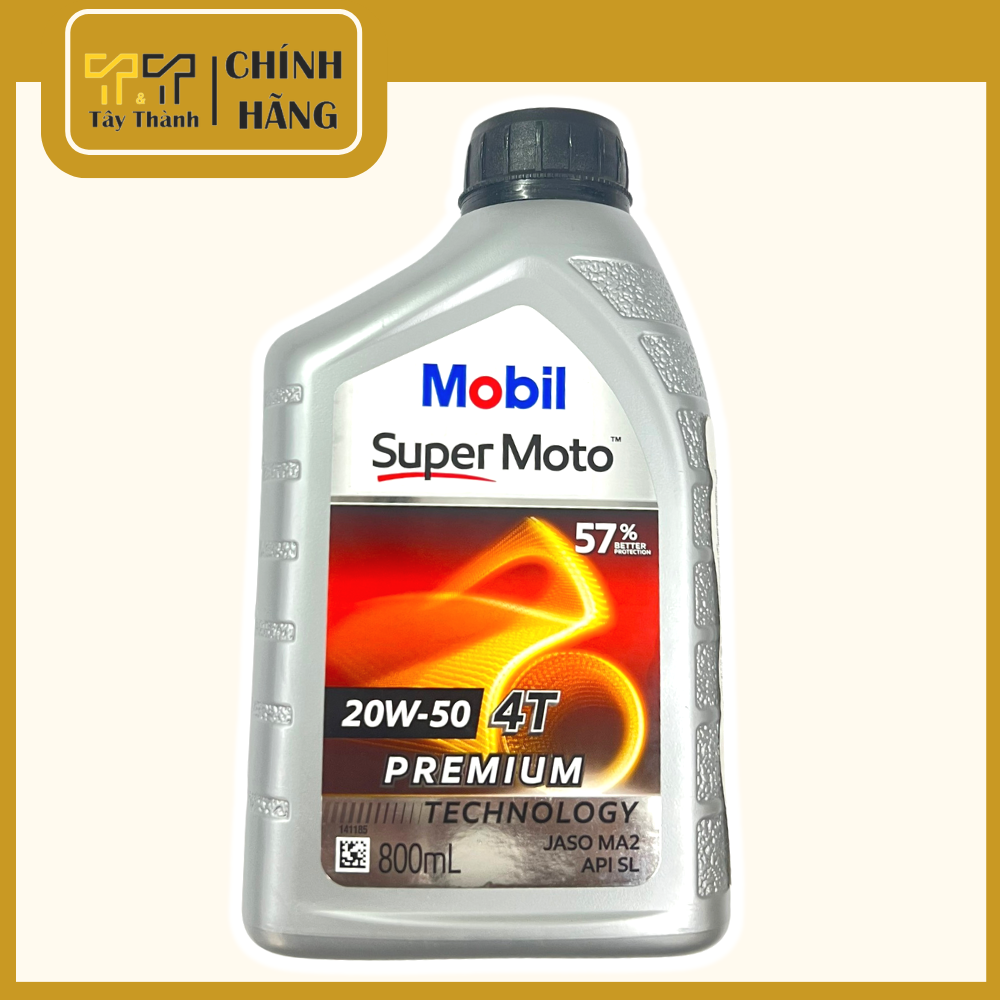 Nhớt xe số hàng nhập Mobil, đạt tiêu chuẩn API SL - dành riêng cho các loại xe máy 4 thùy thuộc dòng Yamaha, Honda, Suzuki,... - Tây Thành Shop