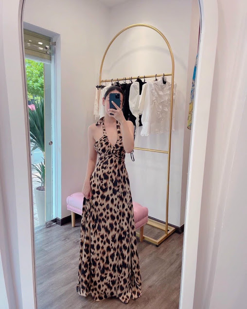 ĐẦM MAXI BEO HỞ LƯNG