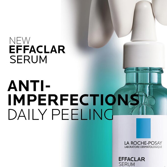 La Roche Posay Tinh Chất Effaclar Serum 3 Tác Động Giảm Mụn, Thâm Sau Mụn Và Lỗ Chân Lông To 30ml