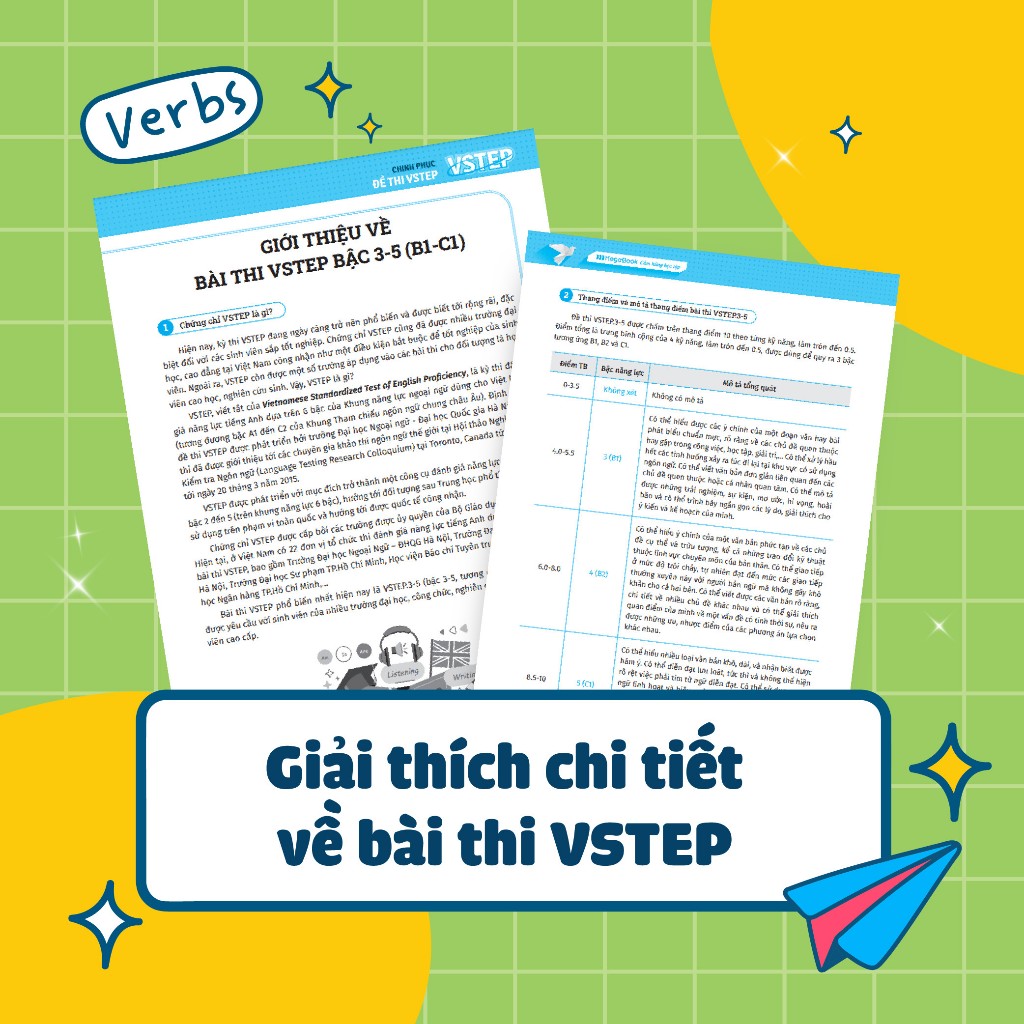 Chinh phục đề thi VSTEP bậc năng lực từ B1 đến C1