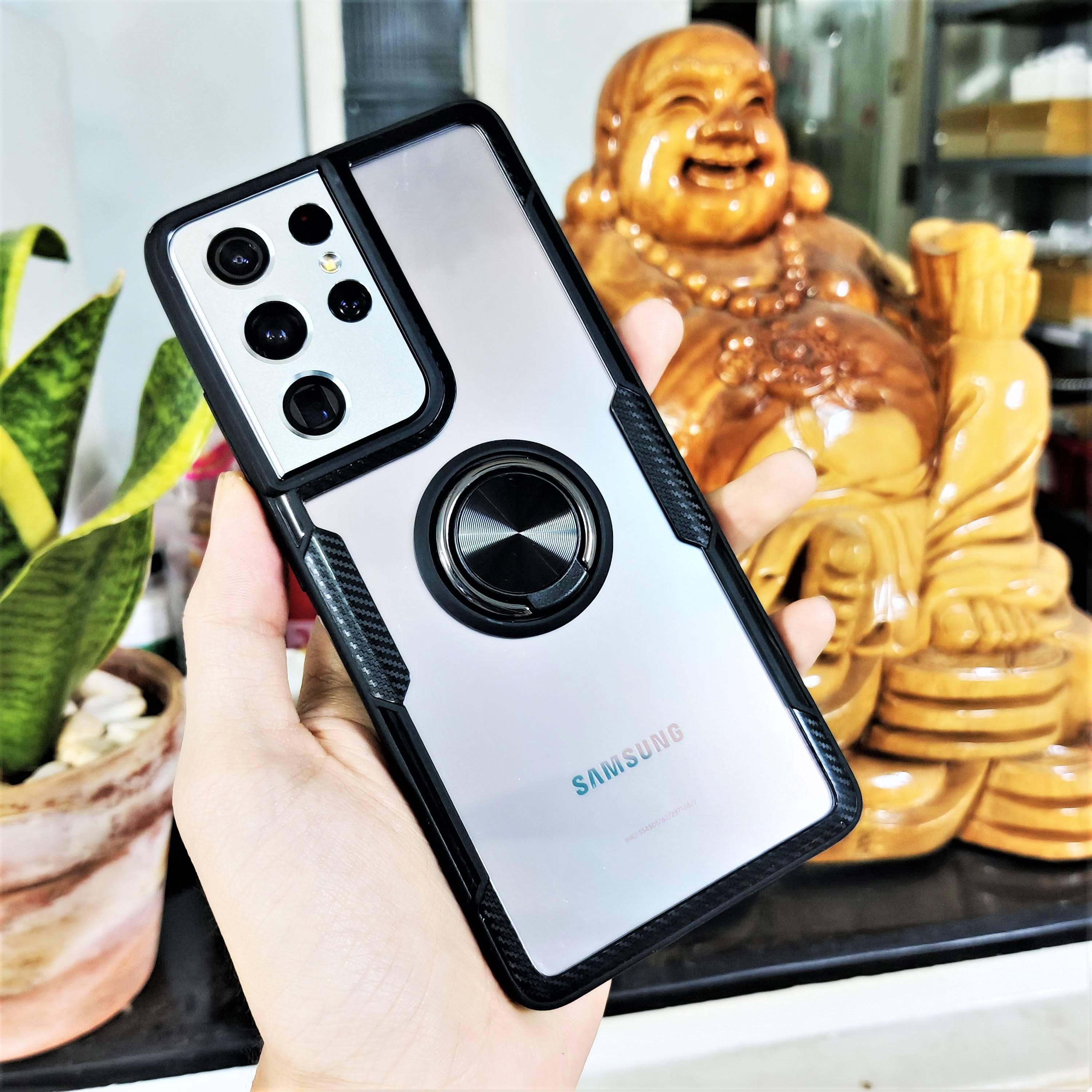 [HCM]Ốp lưng Samsung S21 Ultra chống sốc Ring Case