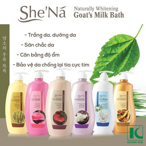 [HCM]Sữa tắm Shena 1,2L