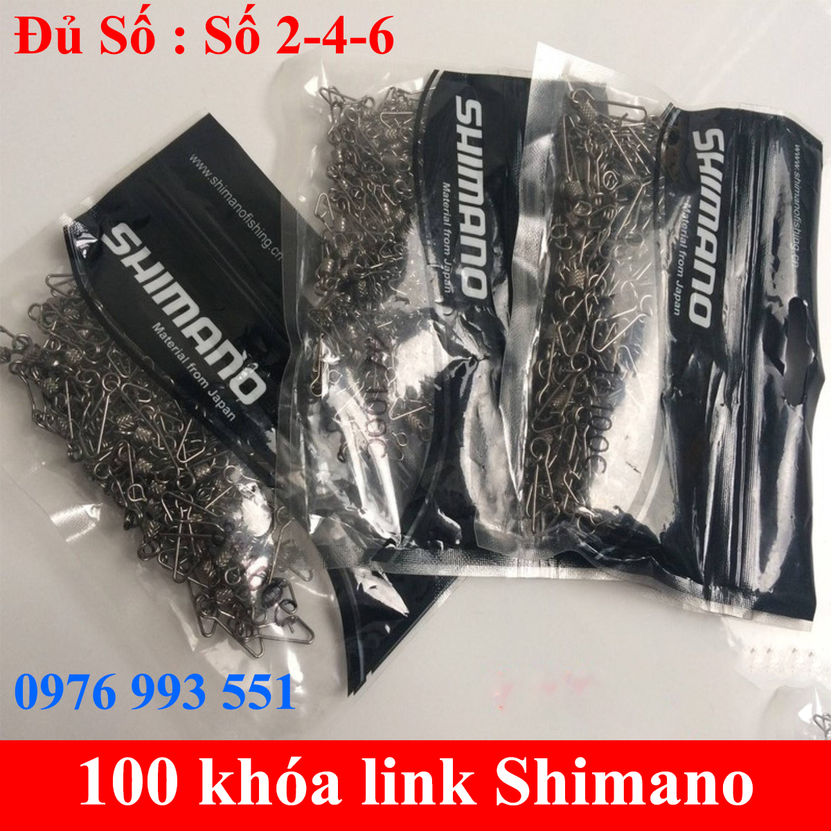 Khóa Link,Má ní câu cá shimano ( loại xịn)-bịch 100 cái