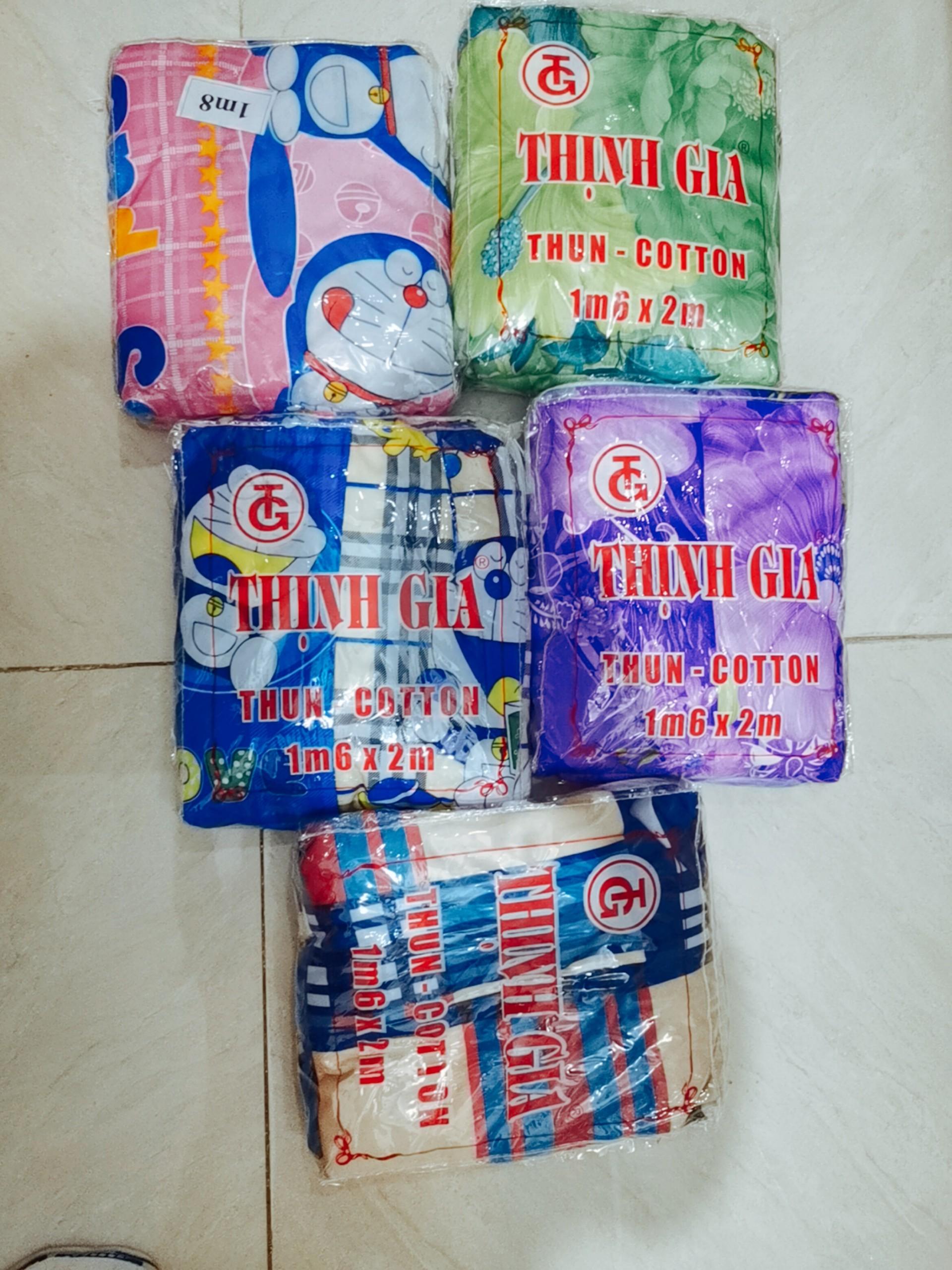 [HCM]Drap Thun Lạnh Bọc Nệm 1m6 x 200 x 10cm Cao Cấp