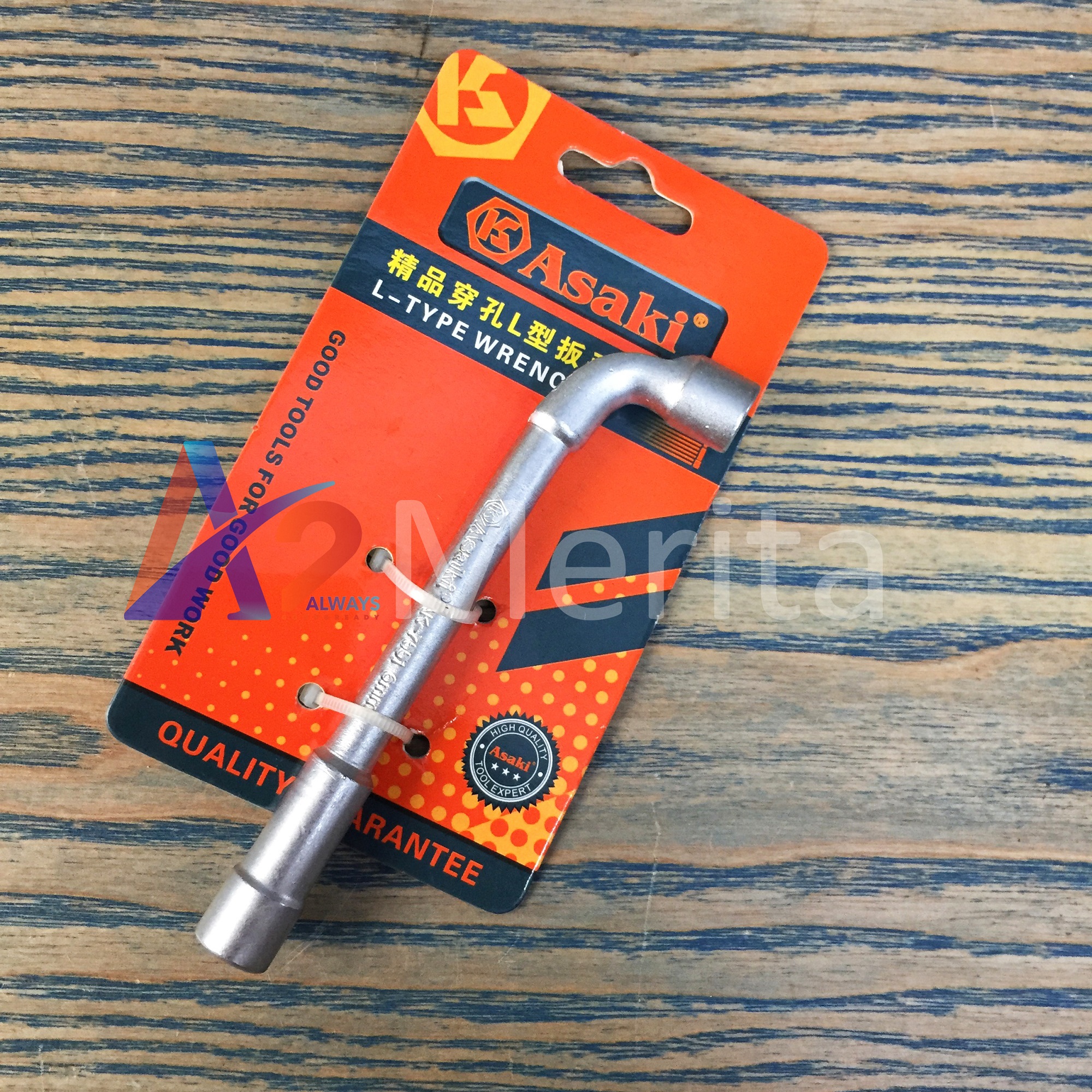Điếu chữ l 6mm asaki ak-7551