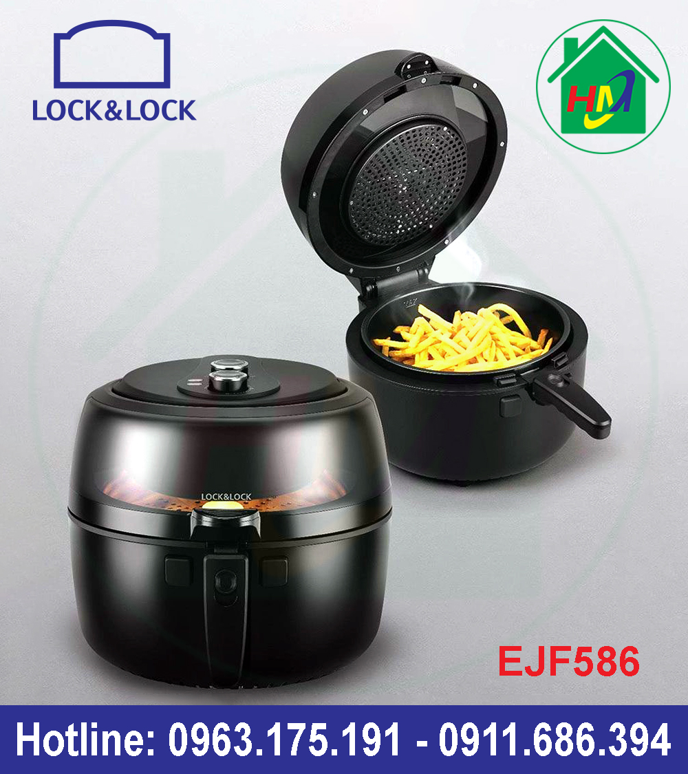 Nồi Chiên Không Dầu Lock & Lock 6.5L EJF586