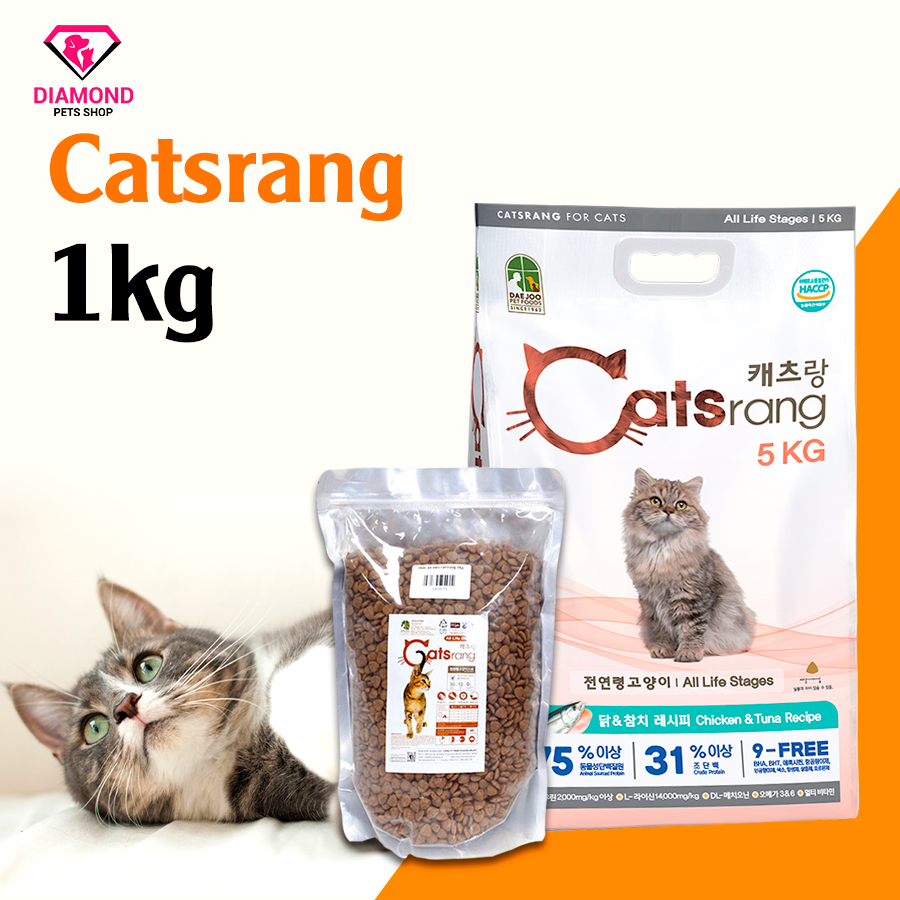 40g Thức ăn cho mèo CATSRANG cho mọi lứa tuổi