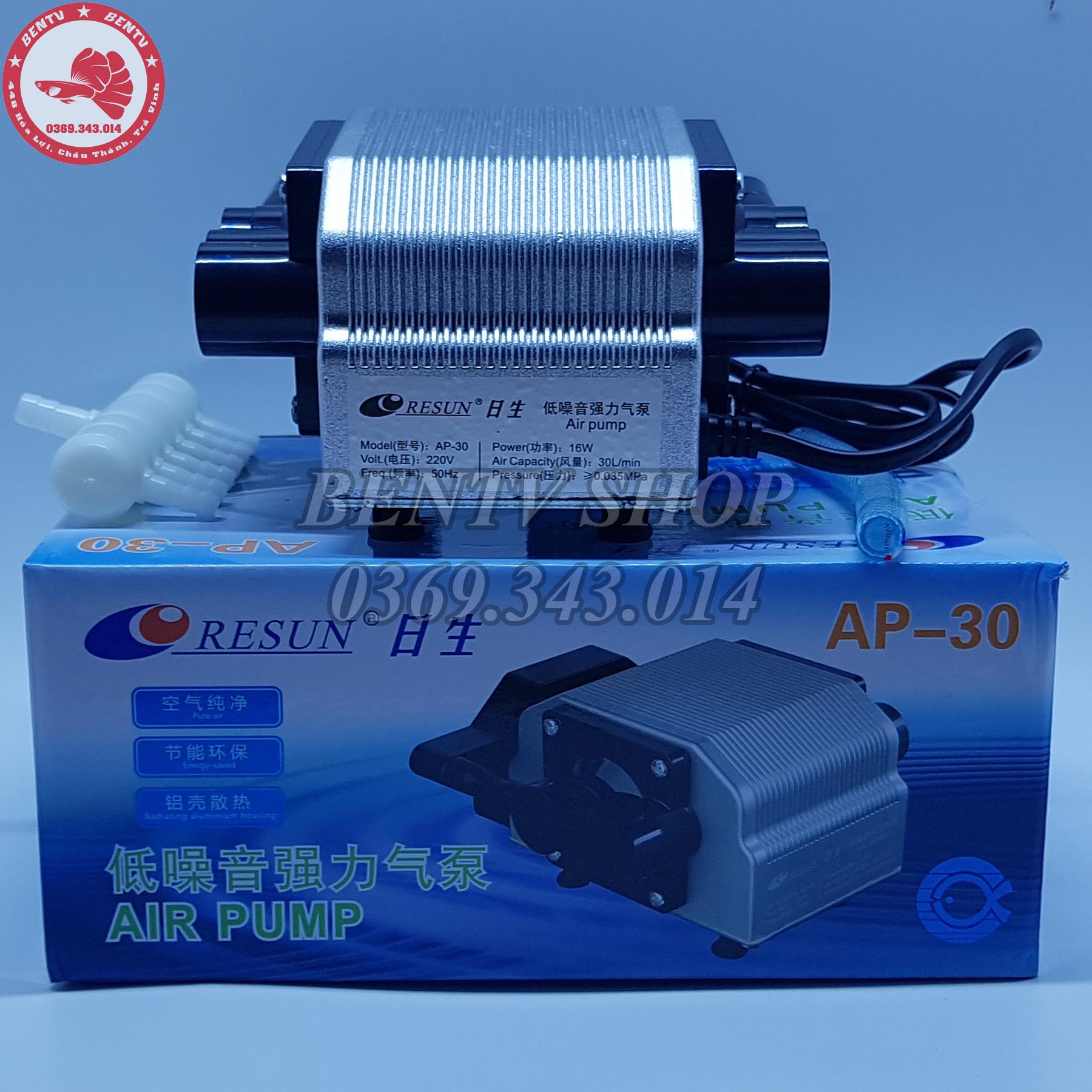 Máy Sủi Oxy Resun AP-30 16W (Hàng Chất Lượng)