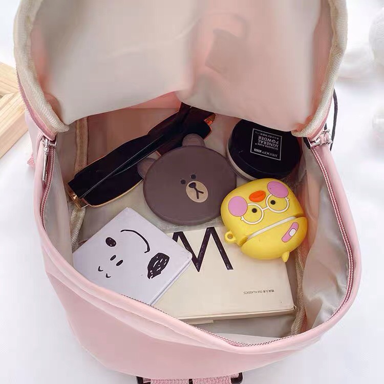 Balo thời trang TRẺ EM hình THỎ cao cấp vải CANVAS đẹp đi học du lịch dễ thương, balo đi hoc phong cách Hàn Quốc cho nữ sinh, cặp sách đi học siêu cool