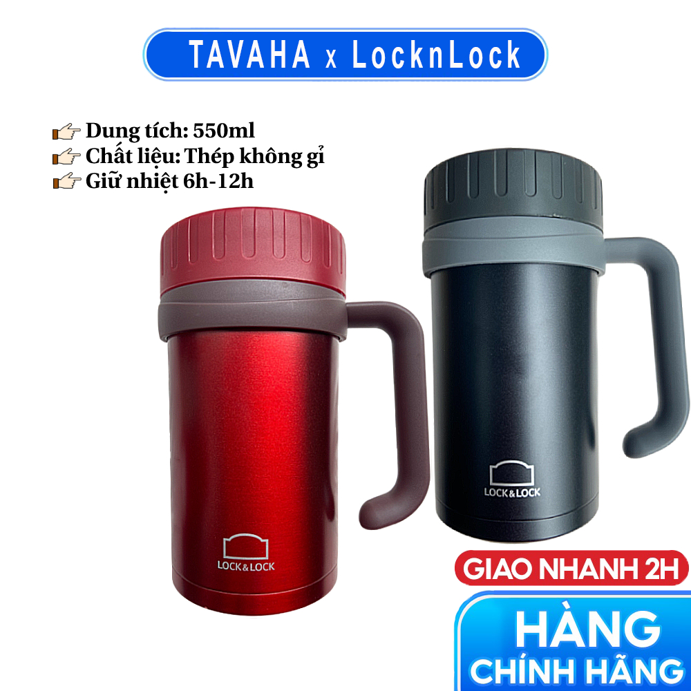 Cốc giữ nhiệt có quai cầm Lock&Lock LHC9002 500ml