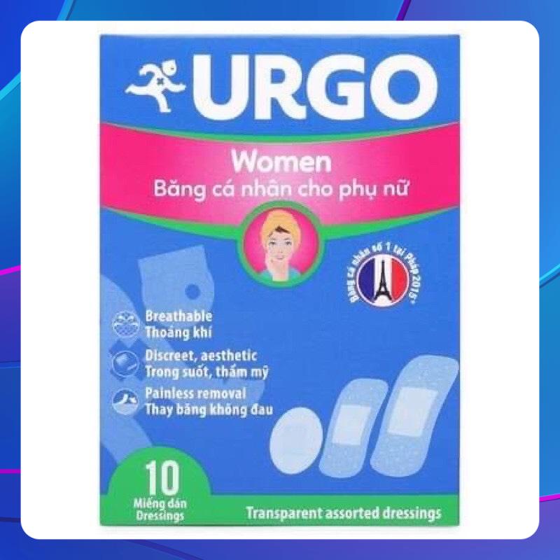 Băng cá nhân trong suốt Urgo Transparent (hộp 100 miếng)