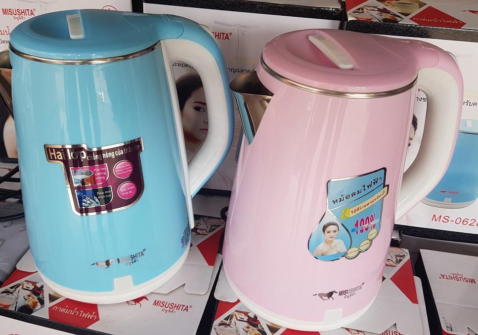Ấm siêu tốc Thái Lan 2,5 lít Mitsushita - ấm siêu tốc siêu bền