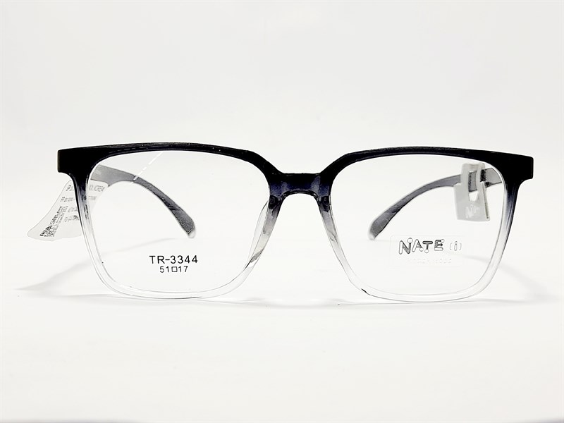 Gọng kính nate tr-3344 - đen trong