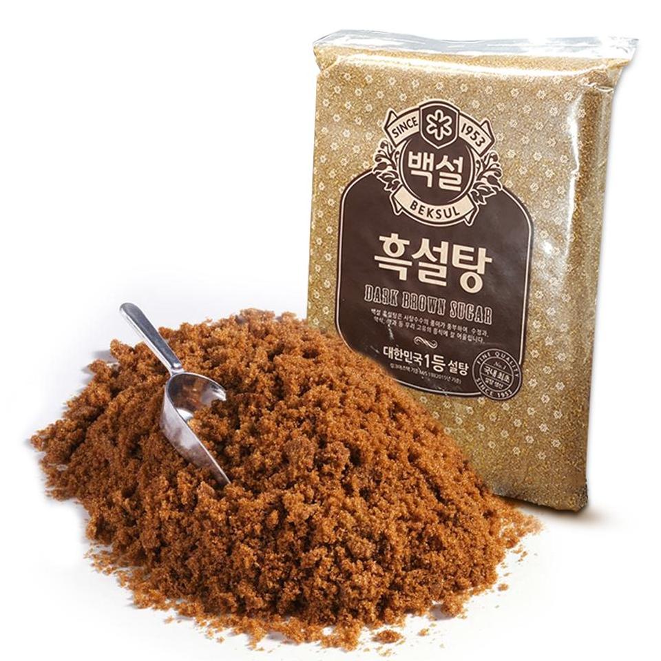 ❤️✈️1KG Đường Đen Beksul Làm Sữa Tươi Trân Châu Đường đen - Loại 1 Hàn Quốc✈️ ❤️