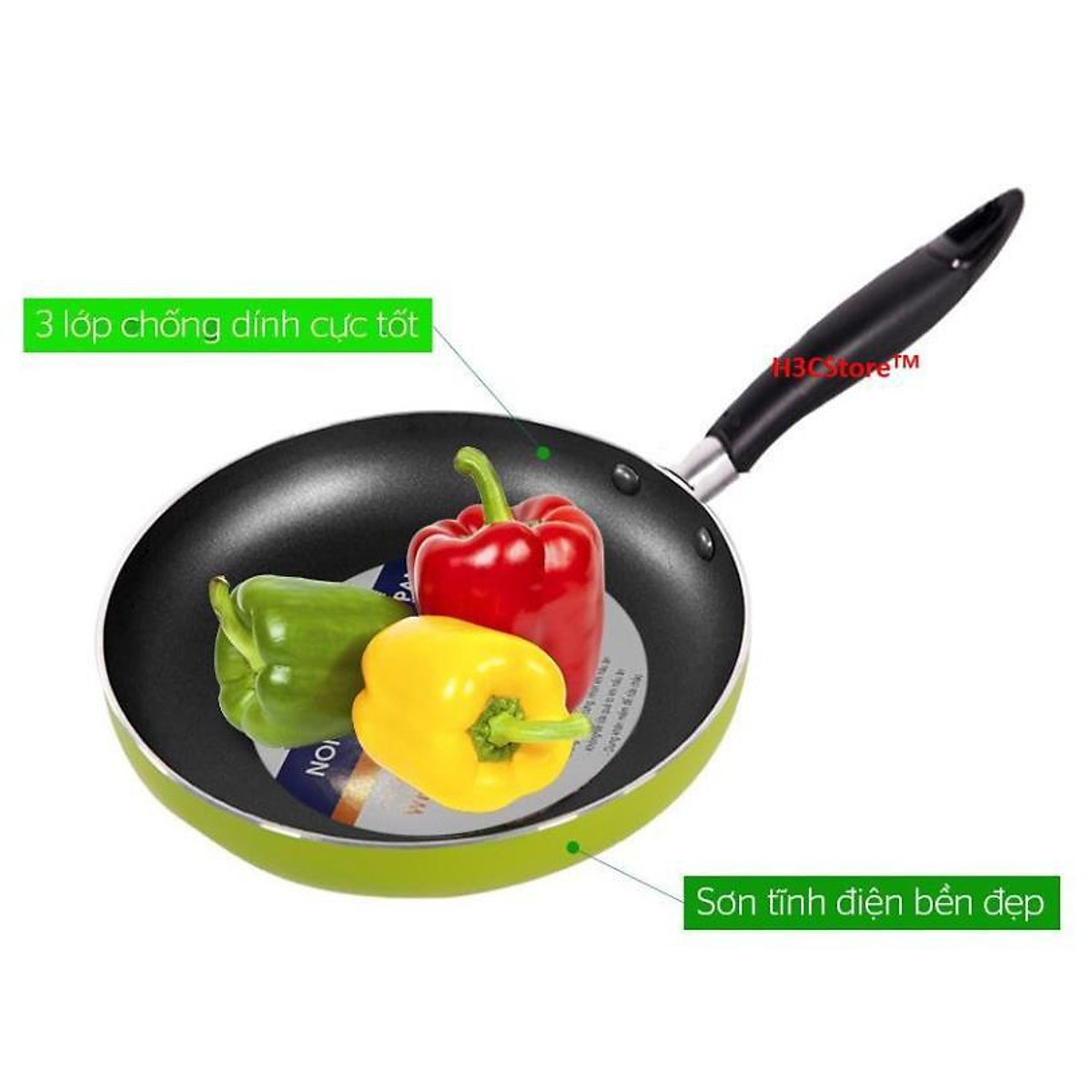 Chảo chống dính CVHouse đủ size 18cm-32cm