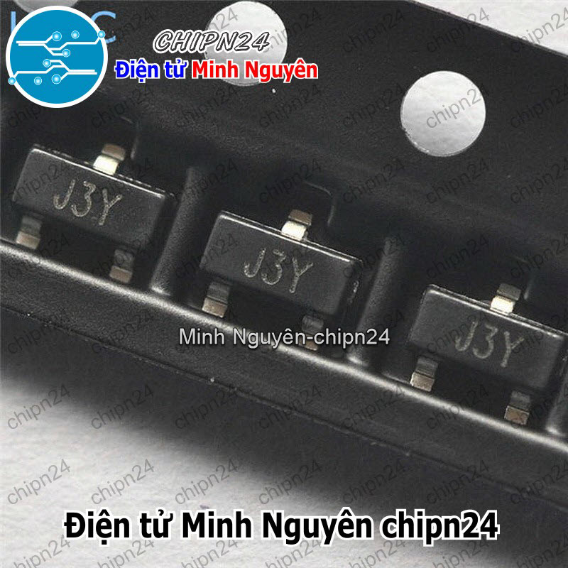 [25 con] (G3.1) Transistor Dán S8050 (J3Y) SOT-23 NPN 500mA 40V (SMD) (8050) - HH002009