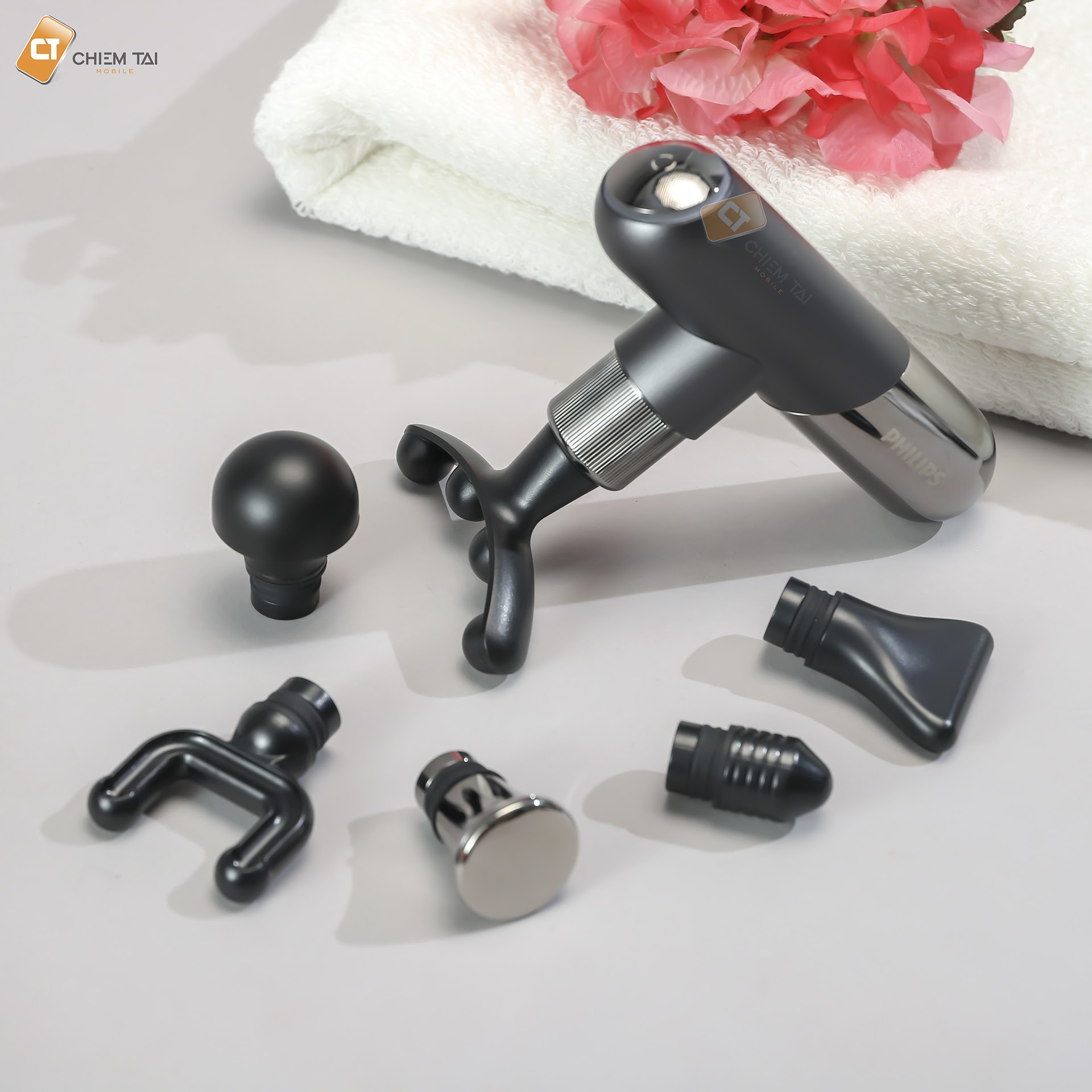 Súng massage cầm tay mini PHILIPS PPM7501