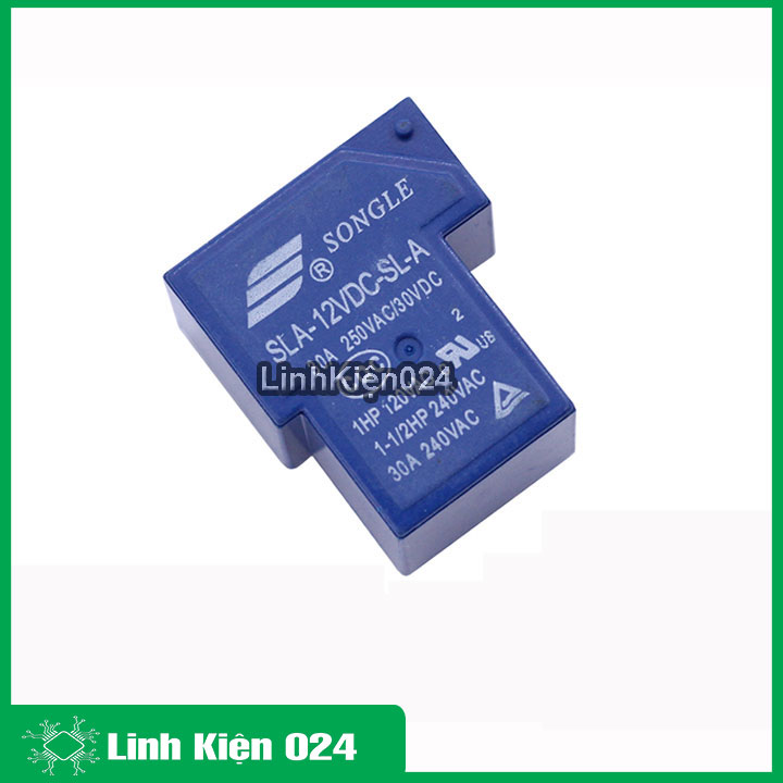 Relay songle SLA 30a - 24v 4 chân