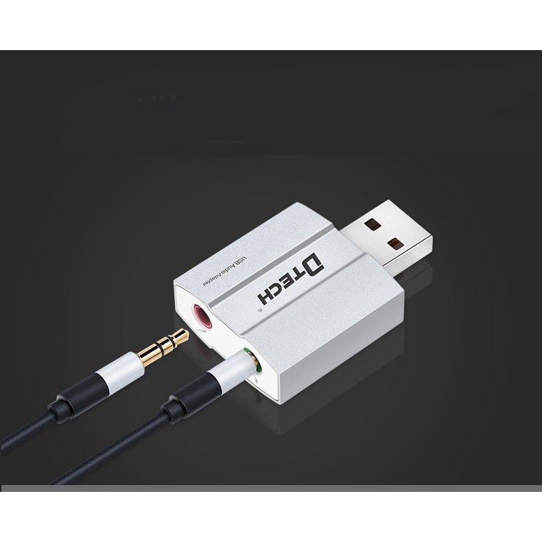 USB âm thanh - USB sound Dtech DT-6006-JL