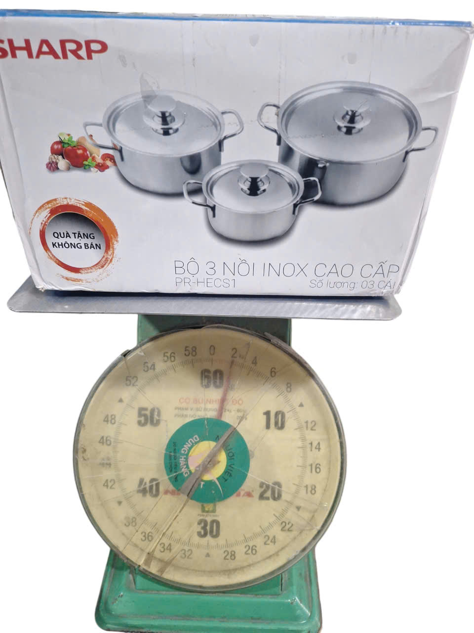 Bộ 3 Nồi HKM Từ Điện Máy 2.1Kg