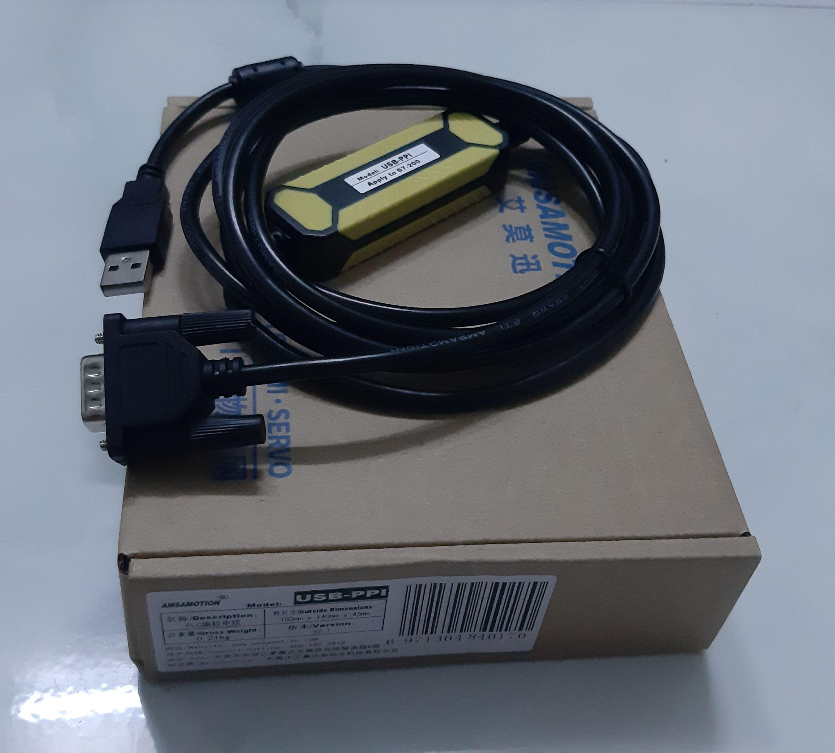 [HCM]cáp lập trình PLC siemen S7-200 USB-PPI