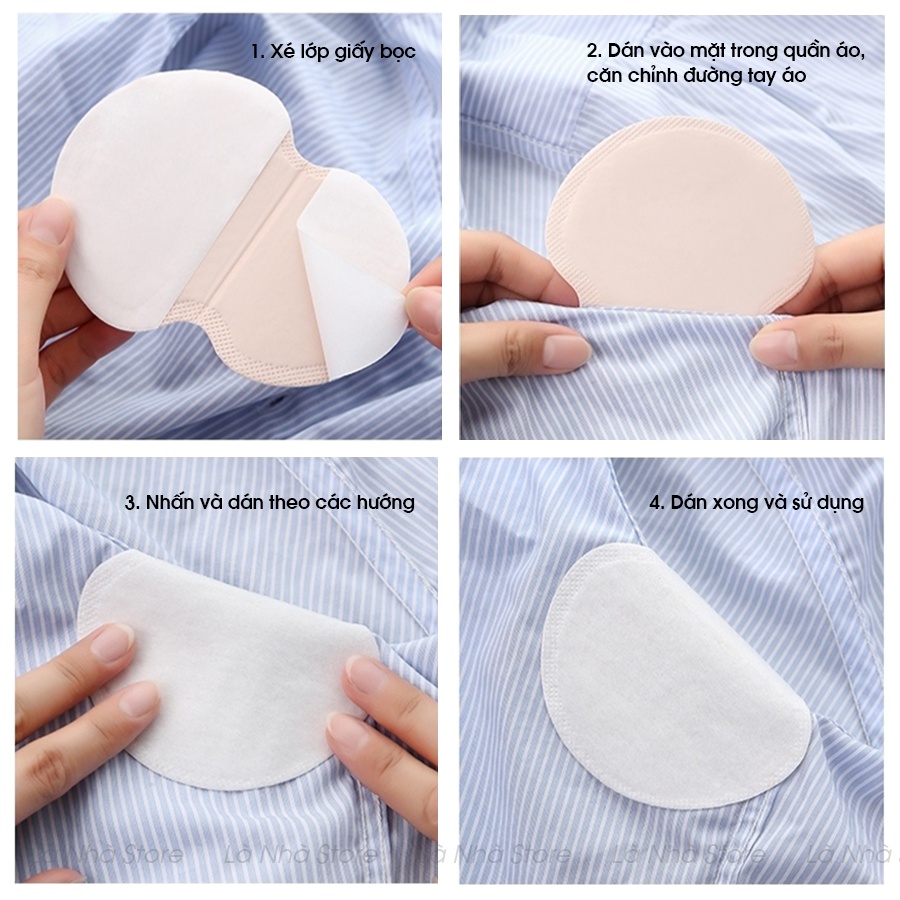 10 PCs underarm sweat absorption pad underarm sweat absorption pad