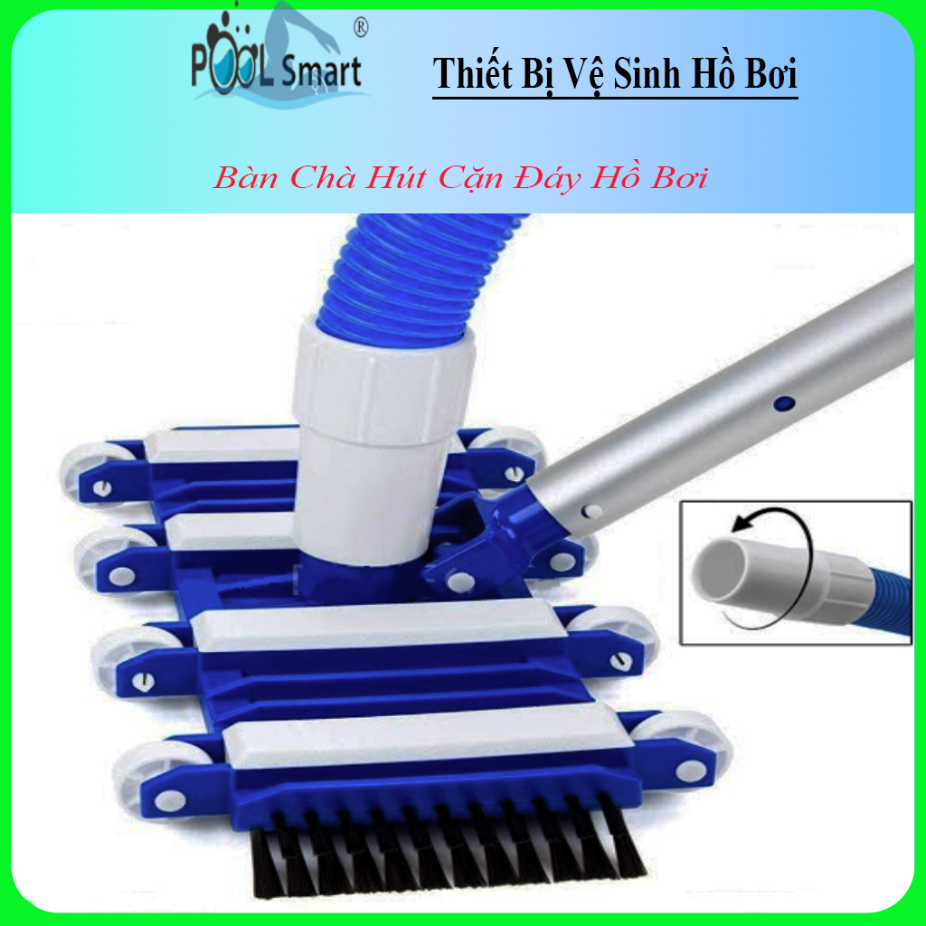 Bàn hút đáy hồ bơi chất liệu nhựa dẻo đàn hồi kích thước 35cm ,thiết bị vệ sinh hồ bơi ,dọn dẹp vệ sinh hồ cá