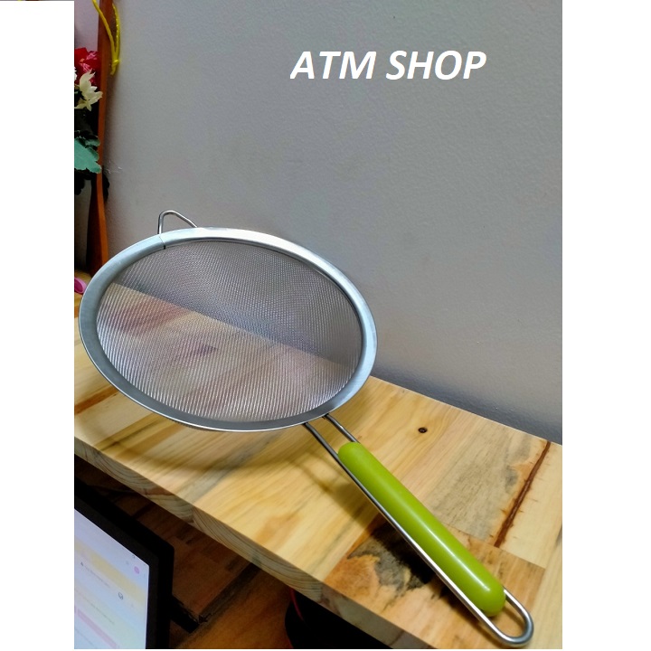 VỢT LƯỚI LỌC THỰC PHẨM INOX - DỤNG CỤ VỚT BỌT