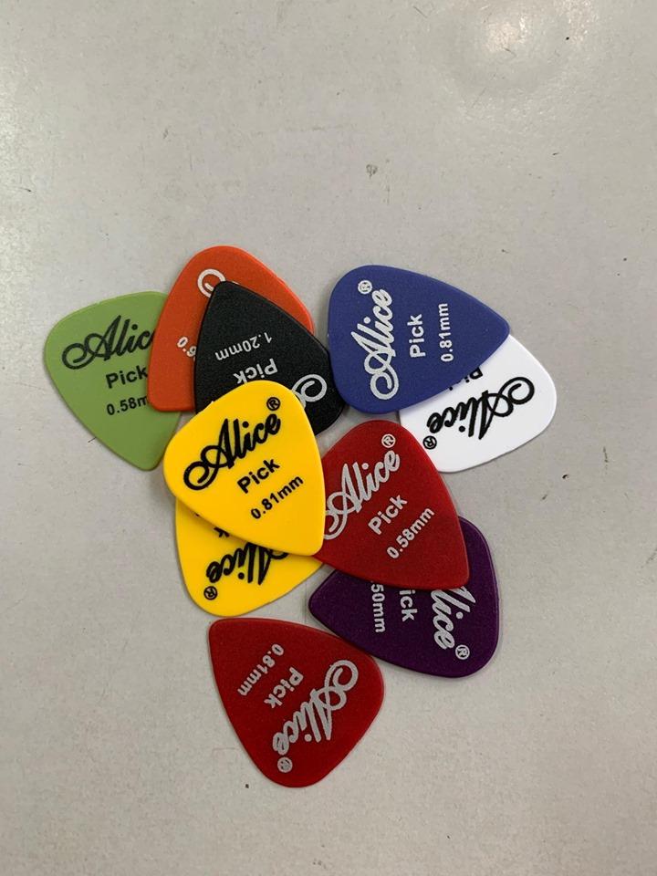 Combo 10 Pick gảy Alice cho đàn Guitar Acoustic