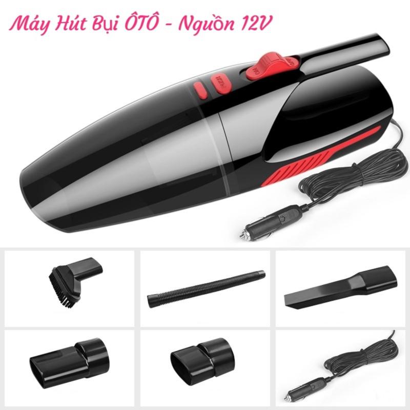 Máy hút bụi cầm tay CÓ DÂY, TẦU NGUỒN 12V - Vệ sinh xe hơi - ẢNH THẬT