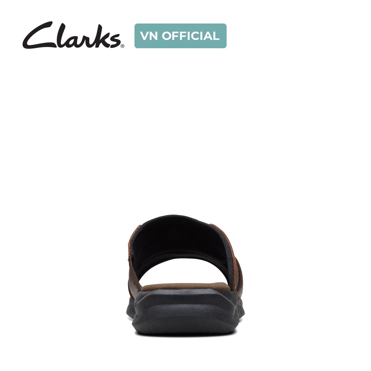 Dép Quai Ngang Da Nam Clarks - Walkford Easy