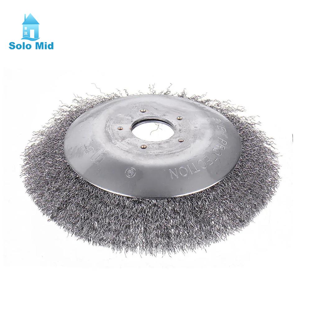 Steel Wire Grass Trimmer Weeding Head Rusting Brush Cutter for Lawnmower