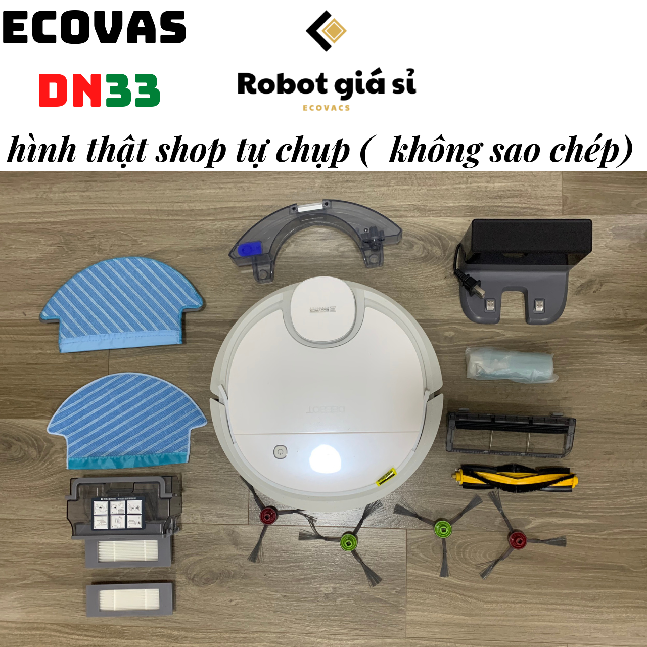 Robot hút bụi Ecovacs Deebot DN33 ( Ozmo 900 ) - hàng trưng bày chưa sử dụng