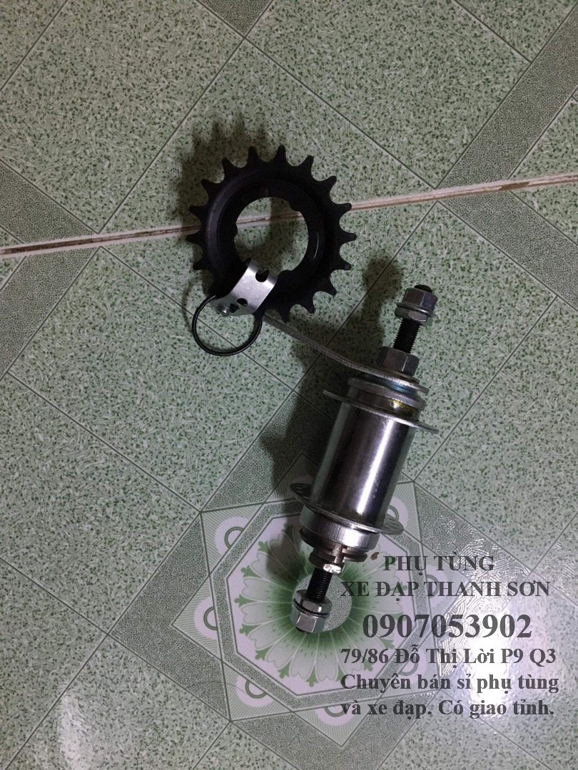 Đùm Sau Xe Đạp FIXED GEAR single (Moay Ơ) 32/36 lỗ CAO CẤP