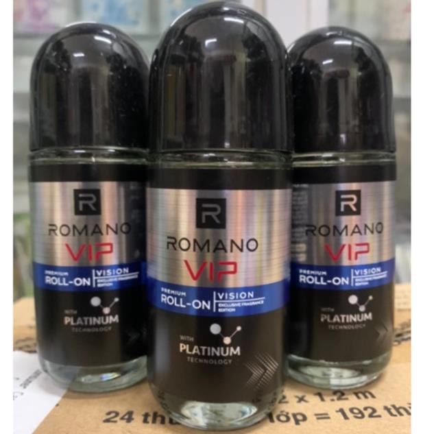 Lăn khử mùi nam cao cấp Romano VIP Vision 50ml
