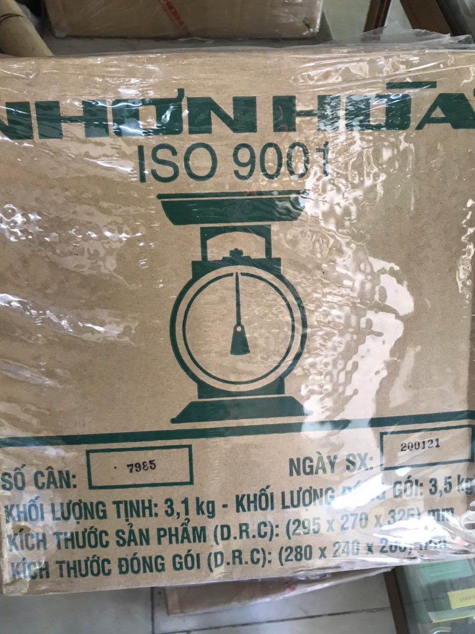 Cân đồng hồ Nhơn Hòa 15Kg
