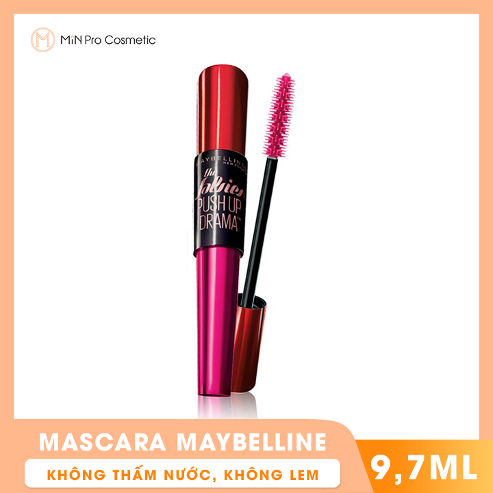 [HCM]Mascara Maybelline Push Up Drama làm cong mi 9.7ml