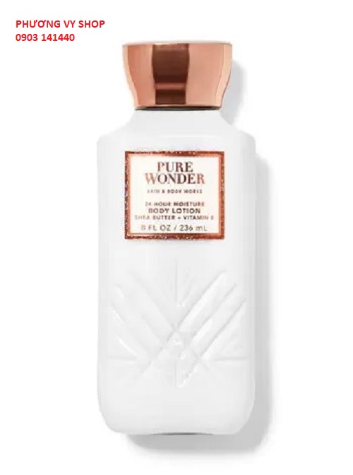 Gel tắm, dưỡng và xịt thơm toàn thân hương nước hoa bbw pure wonder