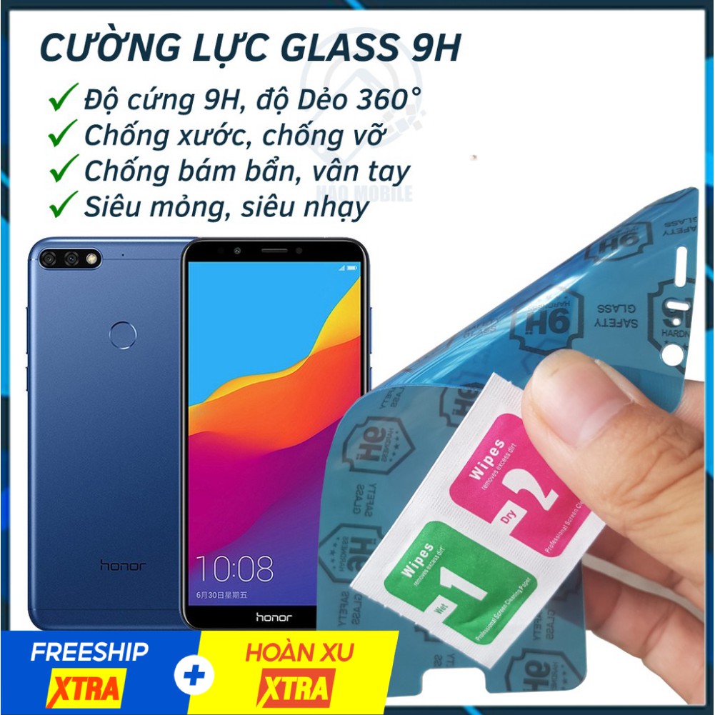 Dán cường lực dẻo nano Huawei Honor 7C