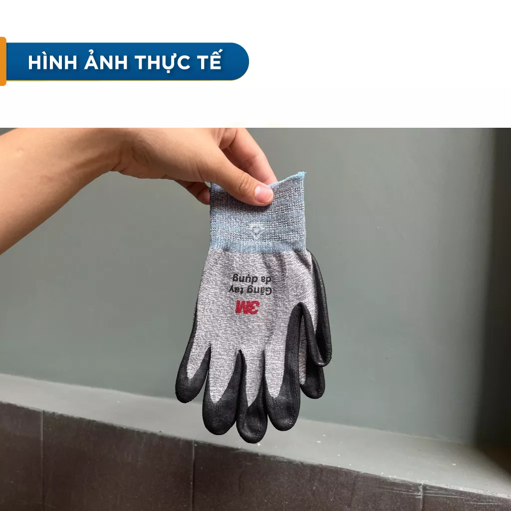 Găng tay lao động 3M bao tay đa dụng dùng trong công nghiệp cơ khí, đi xe máy, chống nắng Găng tay bảo hộ lao động - Thinksafe
