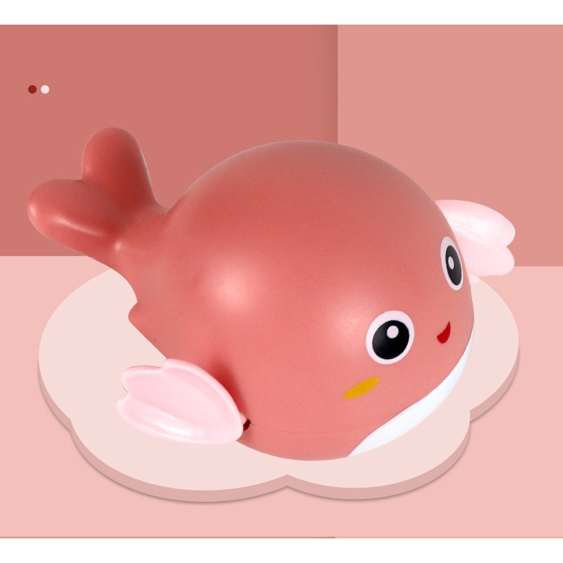 Đồ chơi cá heo chạy cót bơi lội dưới nước cho bé