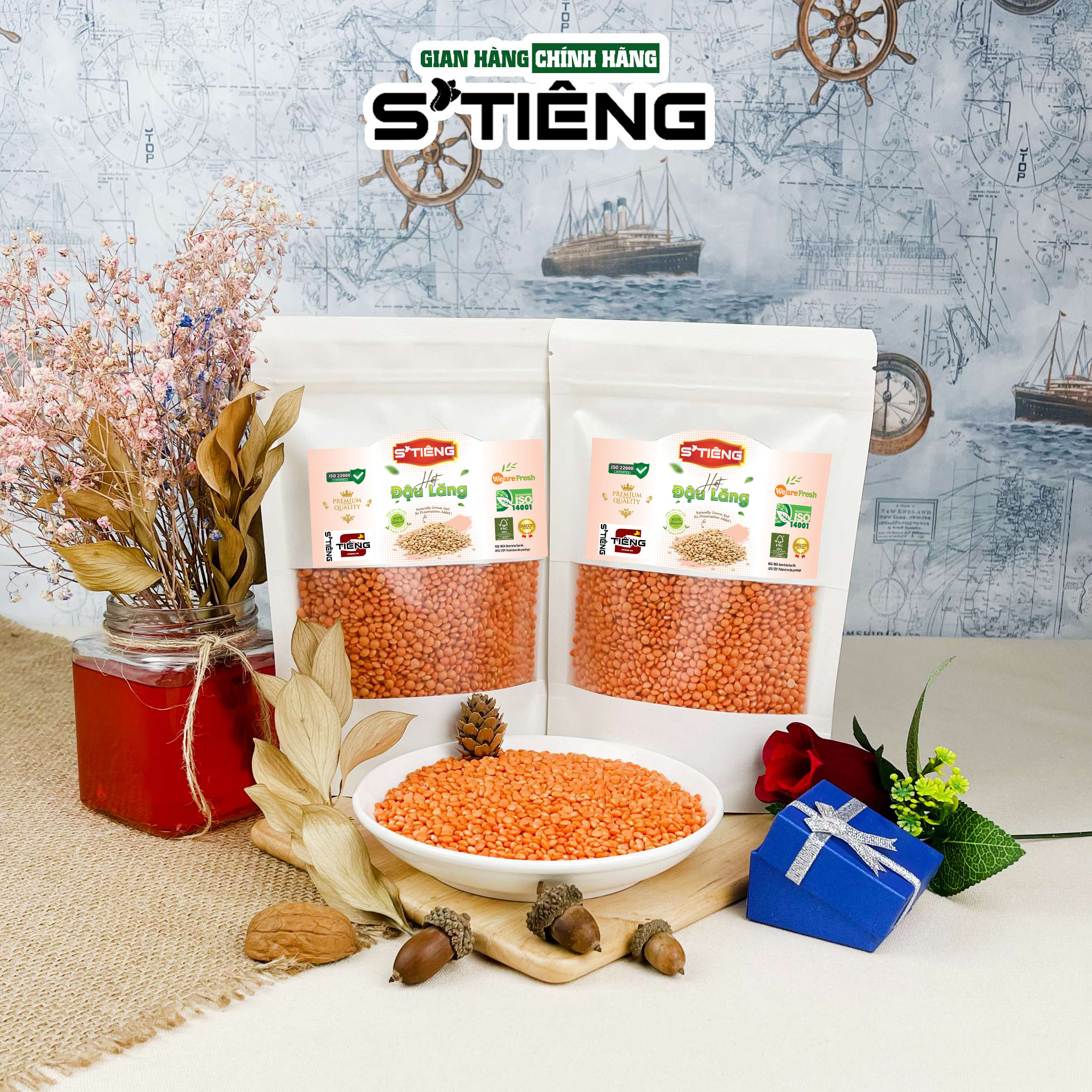 Hạt Đậu Lăng Đỏ STIÊNG Chế Biến Món Ăn