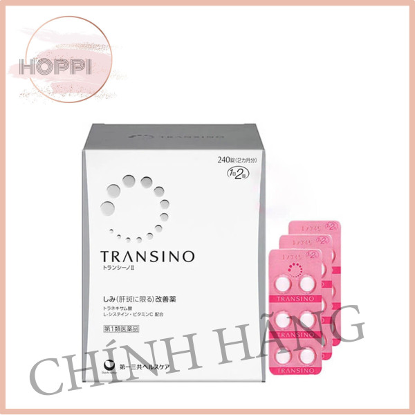 Viên uống trị nám tàn nhang Transino 240 viên Nhật Bản giá rẻ