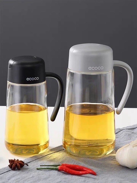 Bình đựng dầu ăn,đựng nước mắm đóng mở tự động hàng eccoco cao cấp