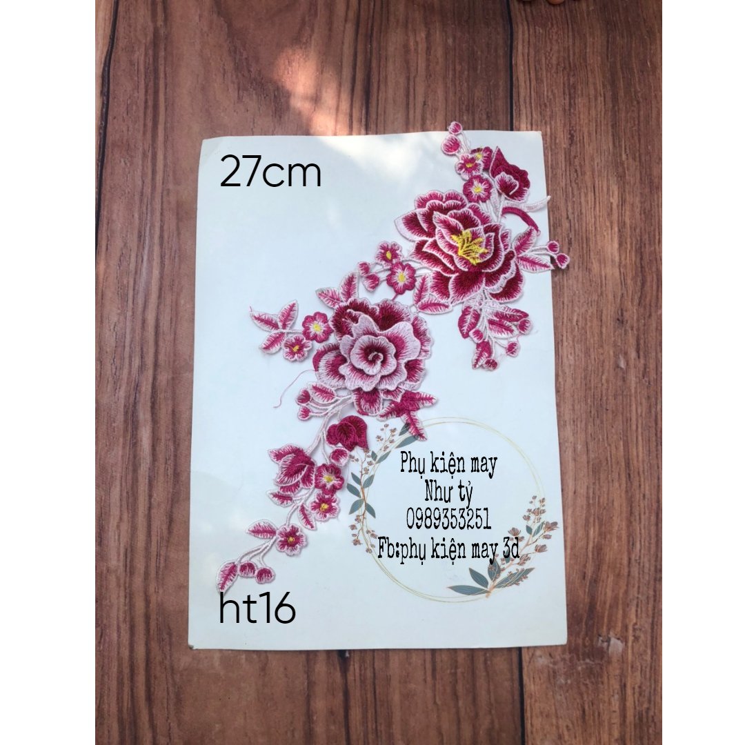 ren thêu xinh xắn 27cm