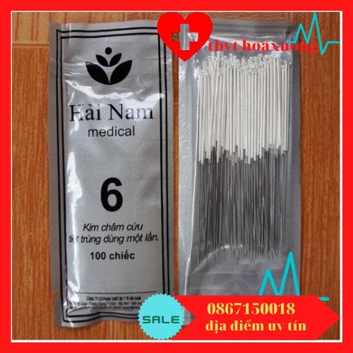 Kim châm cứu gói Hải Nam các số từ 3 - 10