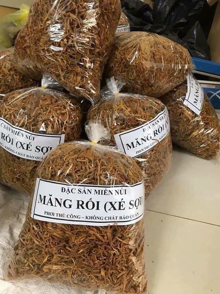Măng khô xé sợi (măng rối) - 500gr