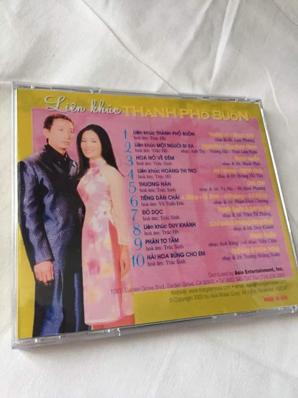 Cd Asia Lien Khuc Thanh Pho Buon