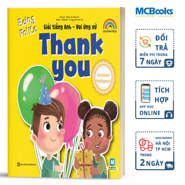 Sách - Giỏi Tiếng Anh - Vui Ứng Xử - Thank You - MCBooks